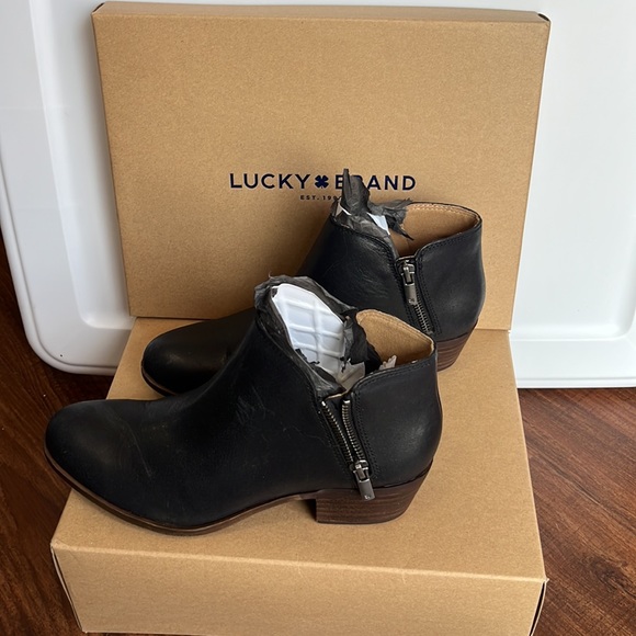 Lucky Brand Black Boots - Picture 2 of 4